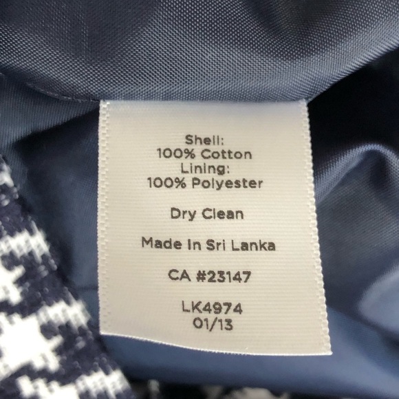 TALBOTS tweed houndstooth pencil skirt - Picture 2 of 10